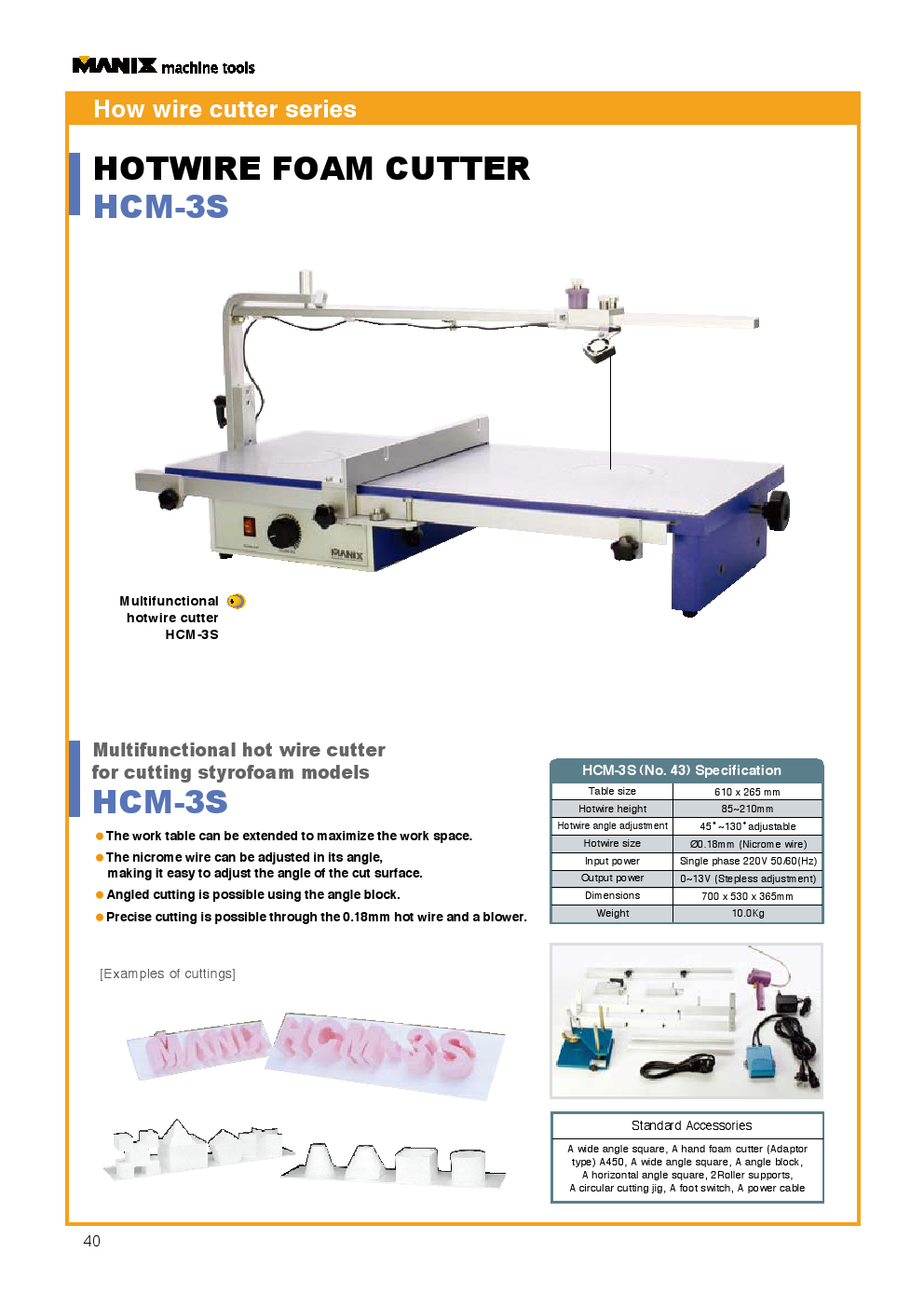 MANIX machine tools